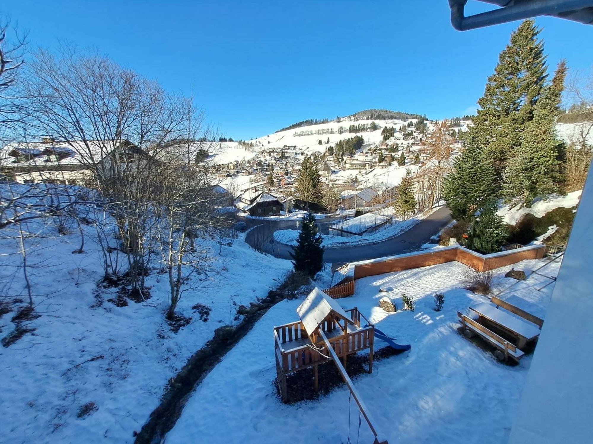 Residenz Schauinsland, Ganzes Appartement, Sauna トートナウ エクステリア 写真