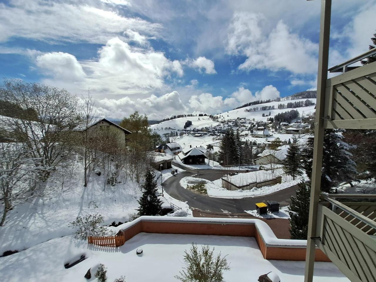 Residenz Schauinsland, Ganzes Appartement, Sauna トートナウ エクステリア 写真