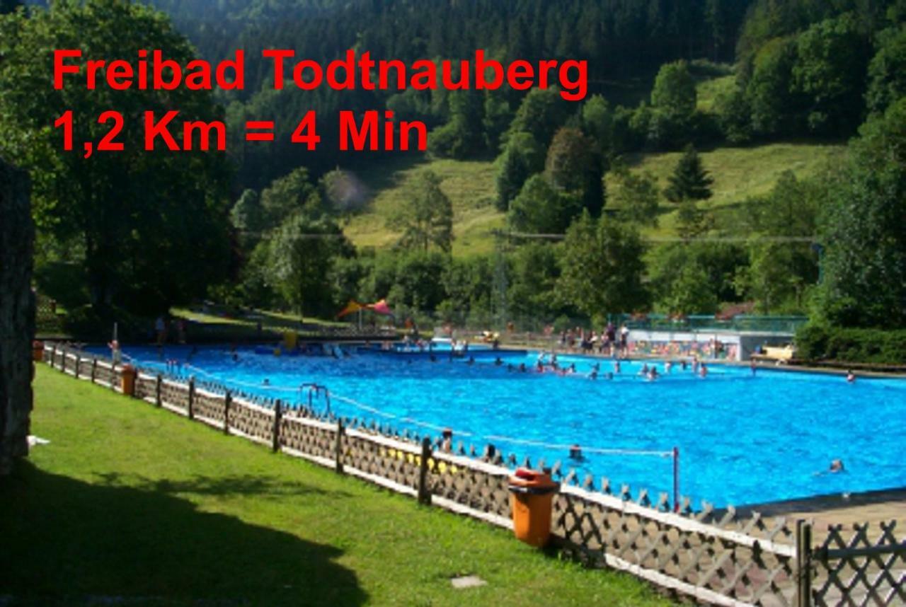 Residenz Schauinsland, Ganzes Appartement, Sauna トートナウ エクステリア 写真